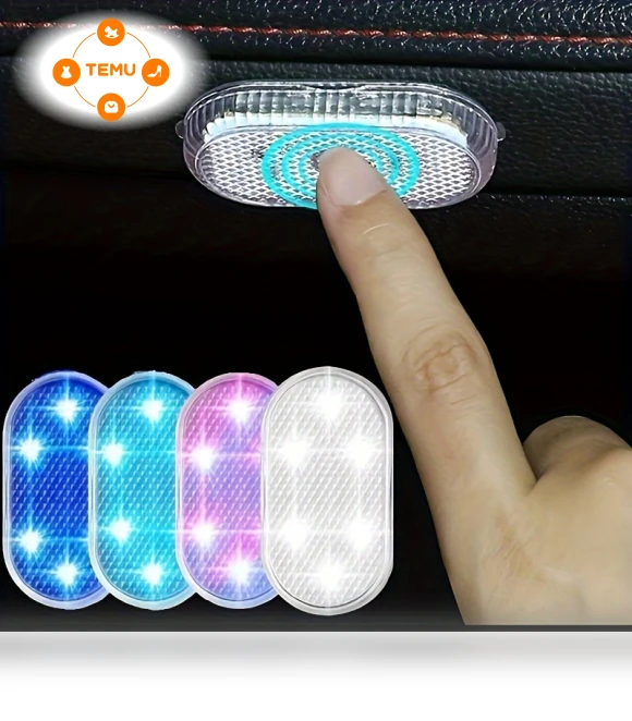 Mini Touch Sensor LED Lights, USB Rechargeable, Decorative Touch-activated Lighting — Book Lights