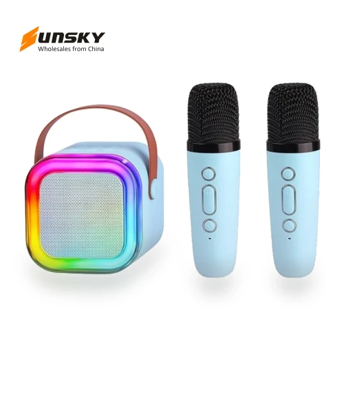 Portable Wireless Karaoke Sound Speaker with Dual Microphone — Portable Audio Solutions