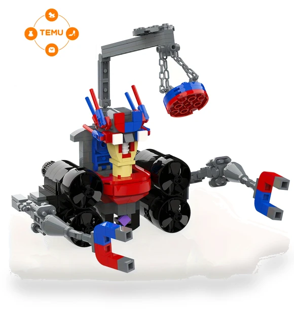 Robot Toy Set - 396pcs Intricate Building Blocks with Mechanical Features — Construction Kits