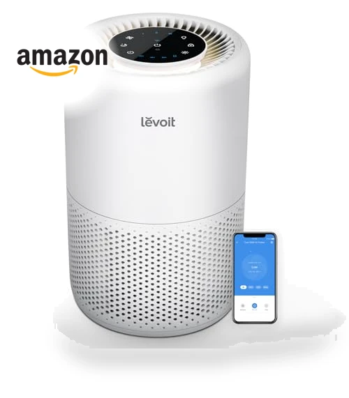 Smart WiFi Air Purifier for Home Bedroom, HEPA Sleep Mode, 916 ft² Coverage — Electrostatic Air Purifiers, LEVOIT