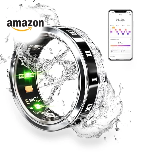Fitness Tracker Smart Ring with Health Monitoring — Smart Rings, GANSI