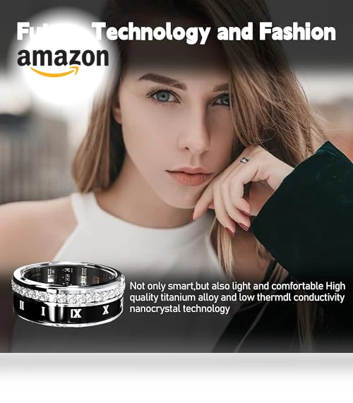 Fitness Tracker Smart Ring with Health Monitoring — Smart Rings, GANSI