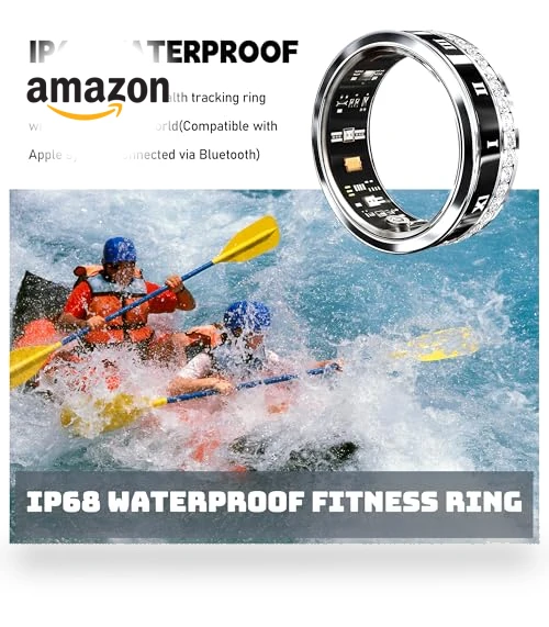 Fitness Tracker Smart Ring with Health Monitoring — Smart Rings, GANSI