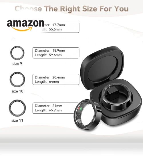 Smart Fitness Ring with Health Monitoring — Smart Rings, FFFITNES