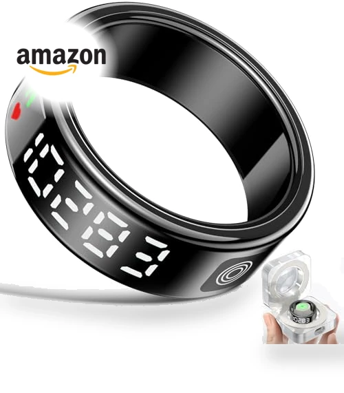 Smart Ring Health Tracker with LED Display — Smart Rings, Gwenland