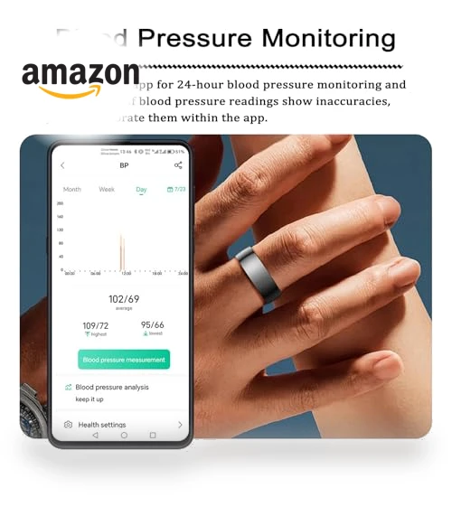 Ceramic Smart Health Ring with Sleep Tracker and Heart Rate Monitor — Smart Rings, Shenzhen Xinzhiyan Technology Co., Ltd.
