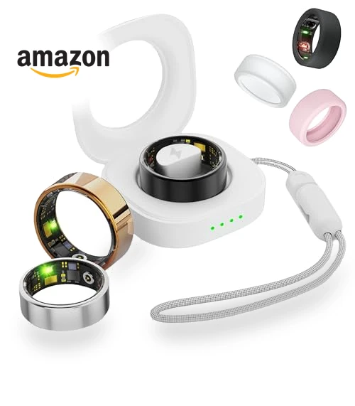 Smart Health Tracker Ring with Remote Photography, IP68 Waterproof — Smart Rings, UniJethro