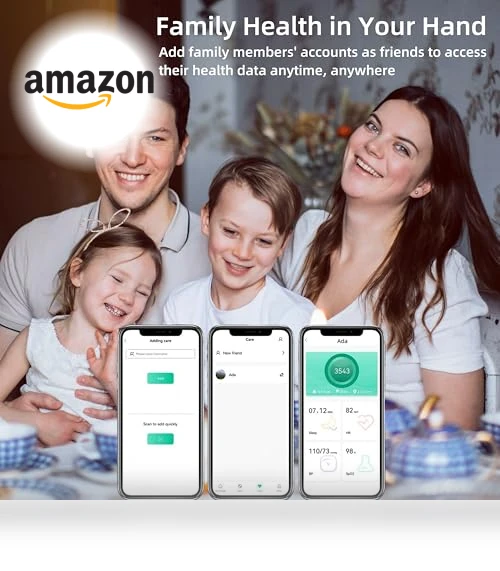 Smart Health Tracker Ring with Remote Photography, IP68 Waterproof — Smart Rings, UniJethro
