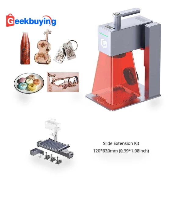 Smart Laser Engraver with Slide Extension Kit — Engraving Equipment & Accessories, LONGER