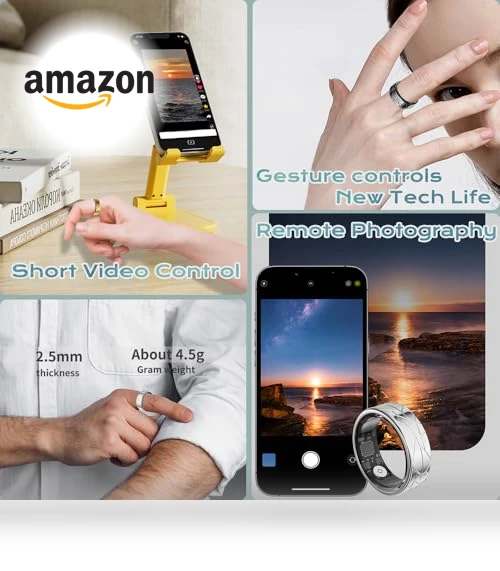 Smart Ring Fitness Tracker with Sleep Tracking and Heart Rate Monitor — Smart Rings, Jawploy