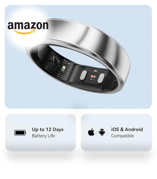 Smart Ring with Sleep Apnea Monitoring, 12-Day Battery Life, Health Tracker — Smart Rings, RingConn