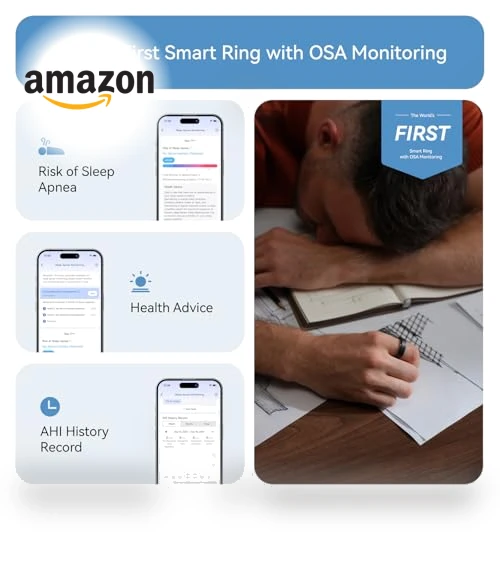 Smart Ring with Sleep Apnea Monitoring, 12-Day Battery Life, Health Tracker — Smart Rings, RingConn