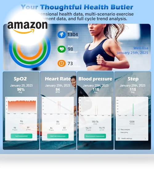 Smart Ring Health Fitness Tracker — Smart Rings, GYSOA