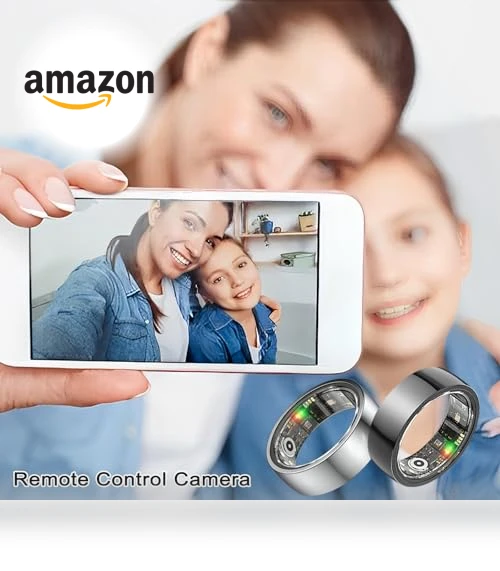 Upgraded Smart Ring Health Tracker with Sleep, Step, Heart Rate, Blood Oxygen Monitoring — Smart Rings, Shenzhen Xinzhiyan Technology Co., Ltd.