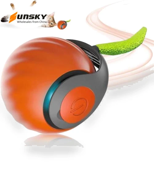 Self Rolling Ball Interactive Cat Toy — Cat Playthings