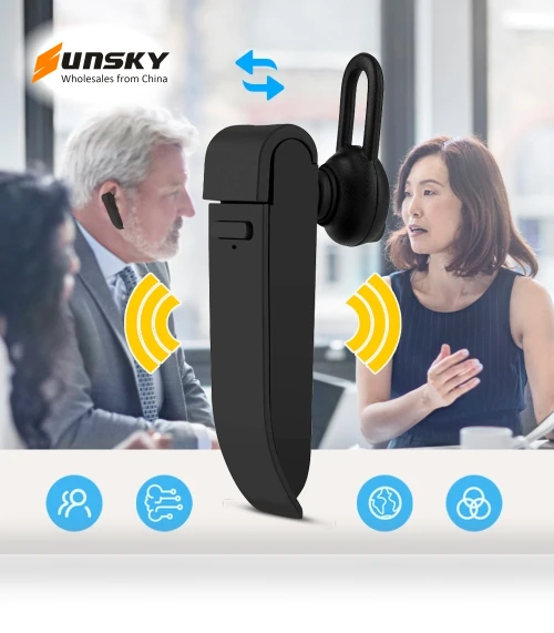 Smart Voice Translator Bluetooth Earphones — Language Translators, Pei'ko
