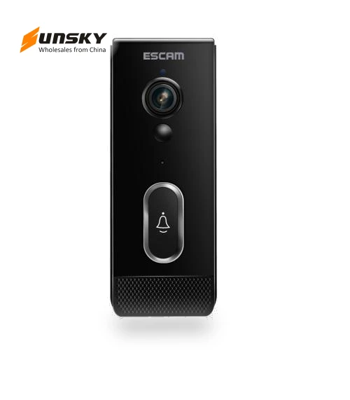 Intelligent Two-Way Voice Night Vision Wireless Doorbell — Smart Home Security, ESCAM