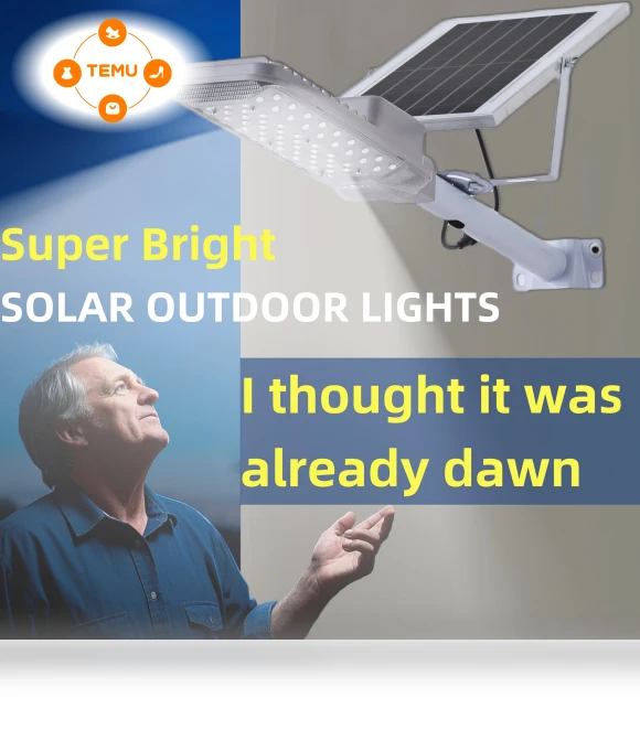 Solar Outdoor Street Light with Motion Sensor and Remote Control — Street Lighting