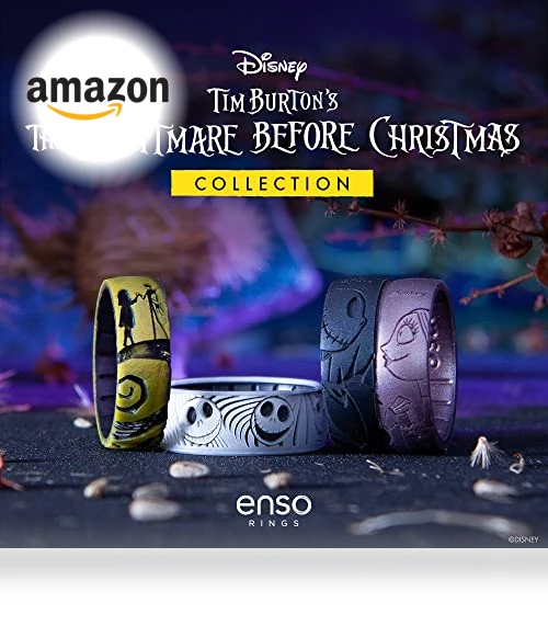 Disney Silicone Rings - The Nightmare Before Christmas Collection — Girls' Rings, Enso Rings