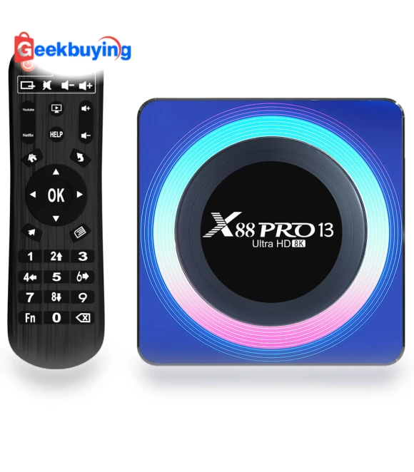Android 13 TV Box — Ultra HD Media Players, RUPA
