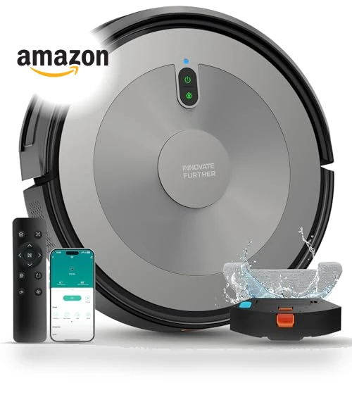 2-in-1 Robot Vacuum and Mop Combo with Smart Navigation — Smart Cleaning Robots, AZQQ