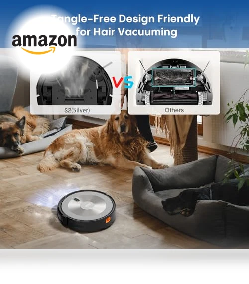 2-in-1 Robot Vacuum and Mop Combo with Smart Navigation — Smart Cleaning Robots, AZQQ