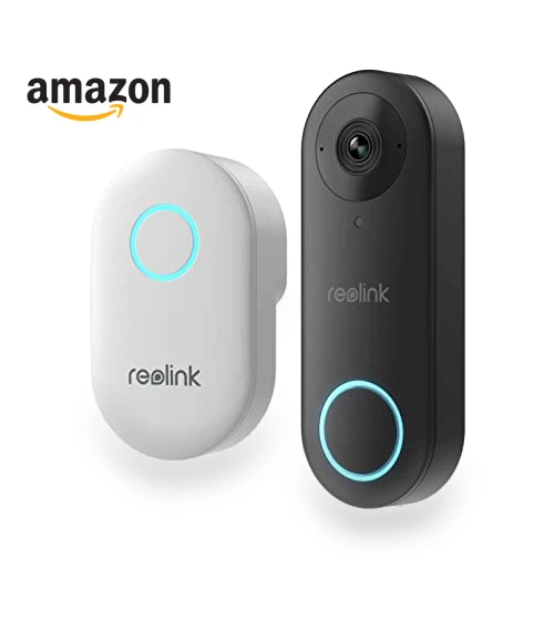 2K Video Doorbell WiFi Camera - Outdoor Security, Smart Detection, Local Storage — Cameras & Monitors, Reolink
