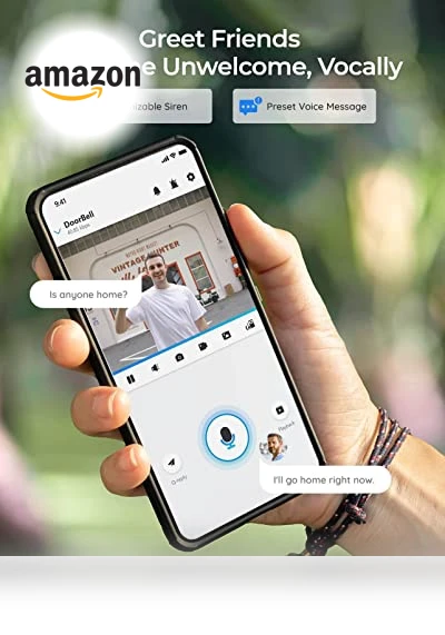 2K Video Doorbell WiFi Camera - Outdoor Security, Smart Detection, Local Storage — Cameras & Monitors, Reolink
