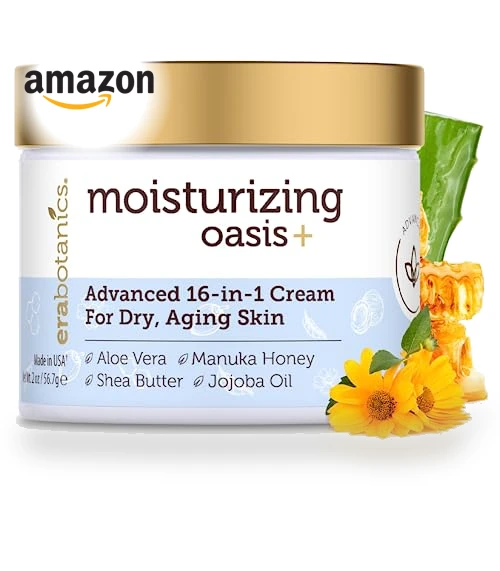 Advanced Face Moisturizer for Dry Skin - Nourishing Night Cream — Beauty & Personal Care, Era Organics