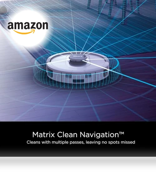 AI Ultra Voice Control Robot Vacuum with Matrix Clean Navigation — Smart Cleaning Robots, Shark