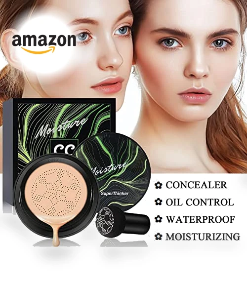 Air Cushion CC Cream Mushroom Head Foundation — Foundation, SuperThinker