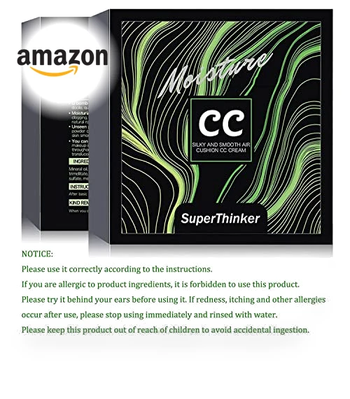 Air Cushion CC Cream Mushroom Head Foundation — Foundation, SuperThinker
