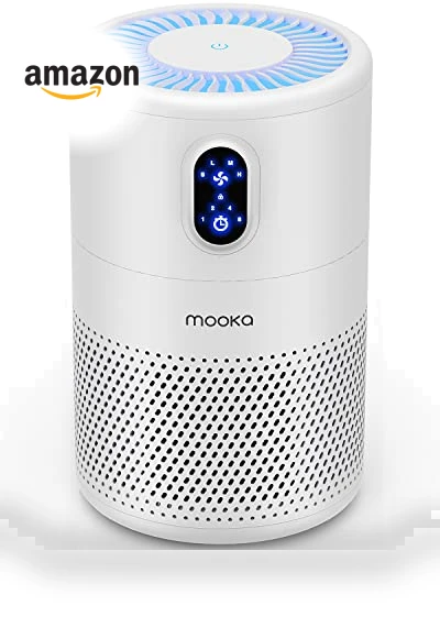 H13 True HEPA Air Purifier for Large Rooms up to 1076 ft² — Electrostatic Air Purifiers, Mooka