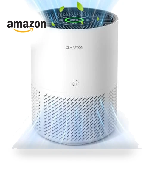 Large Room Air Purifier with Air Quality Sensors — Electrostatic Air Purifiers, CLARSTON