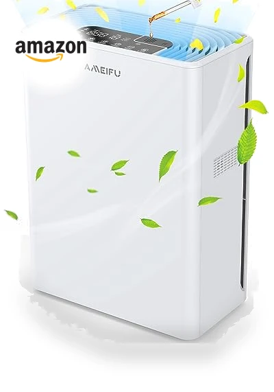 H13 True HEPA Air Purifier for Large Rooms up to 2300sq.ft — Electrostatic Air Purifiers, AMEIFU