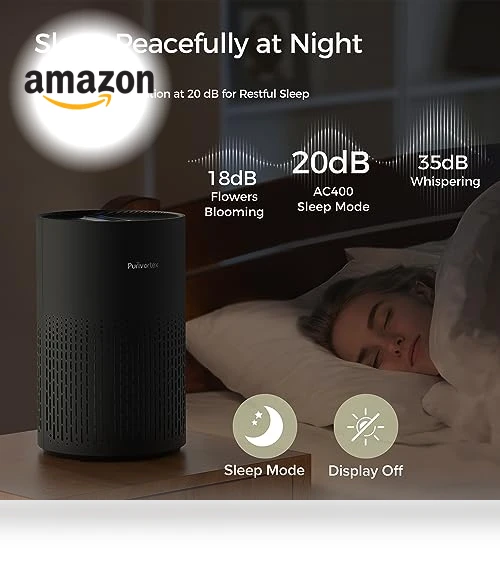 H13 True HEPA Air Purifier for Allergies, Pollen, Smoke, Dust, Pets Dander, Odor — Air Purifier Components & Enhancements, Purivortex