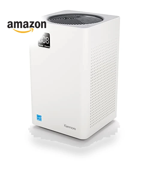 Air Purifier with H13 True HEPA Filter, Covers Up to 1200 Sq.Foot, 24db SilentClean 3-Stage HEPA Filtration System — Air Ionizers, Kenmore