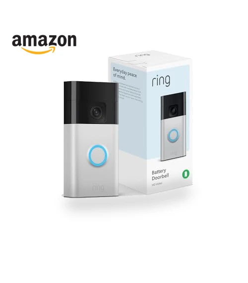 Battery Doorbell with Head-to-Toe Video, Live View, Two-Way Talk, Motion Detection & Alerts — Kits, Ring