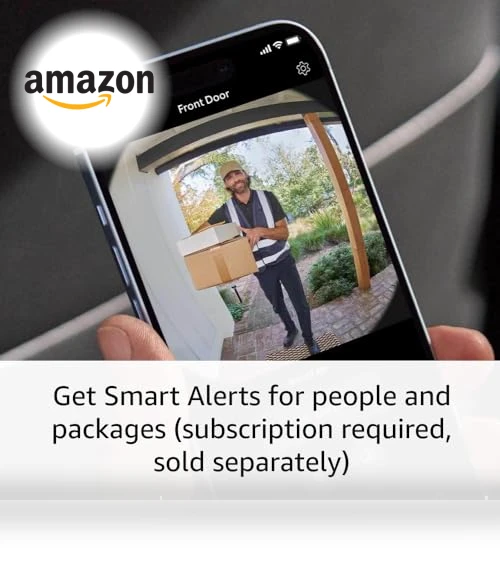 Battery Doorbell with Head-to-Toe Video, Live View, Two-Way Talk, Motion Detection & Alerts — Kits, Ring