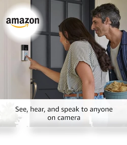 Battery Doorbell with Head-to-Toe Video, Live View, Two-Way Talk, Motion Detection & Alerts — Kits, Ring