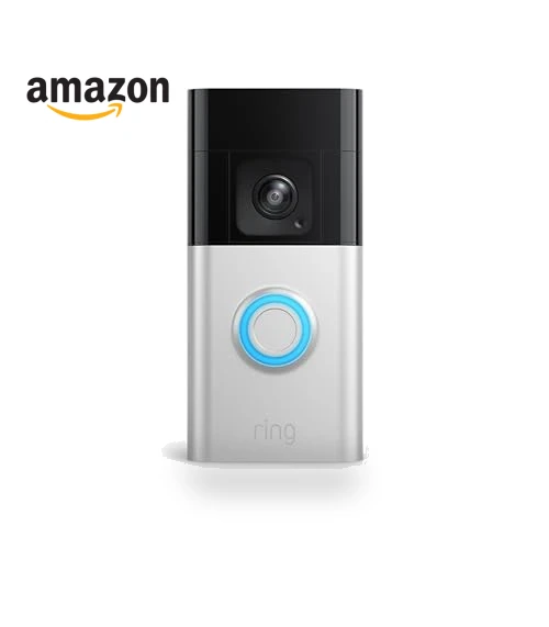Battery Doorbell Pro with Two-Way Talk, 3D Motion Detection, 1536p HD+ Video — Smart Home Security, Ring