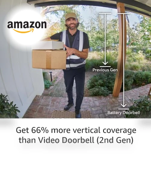 Battery Doorbell with Chime - Smart Home Security — Kits, Ring