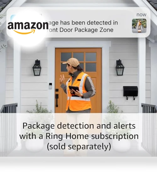 Battery Doorbell with Chime - Smart Home Security — Kits, Ring