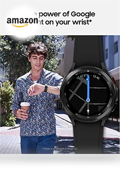 Galaxy Watch 4 Classic Smartwatch with ECG Monitor — Smartwatches, Samsung