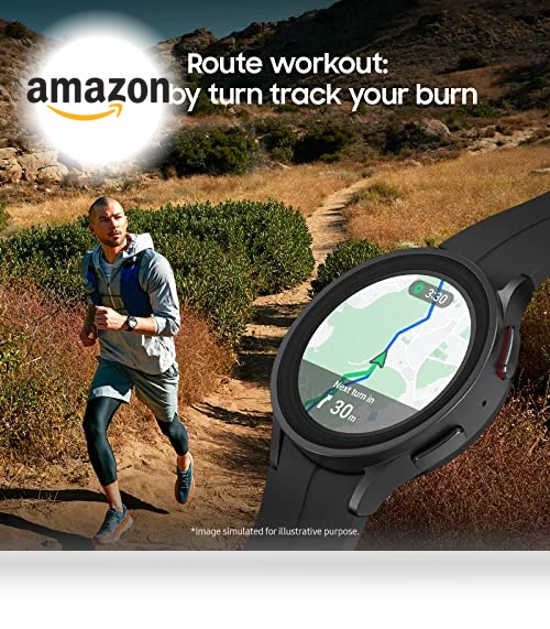 Galaxy Watch 5 Pro 45mm Bluetooth Smartwatch with Health Tracker — Smartwatches, Samsung