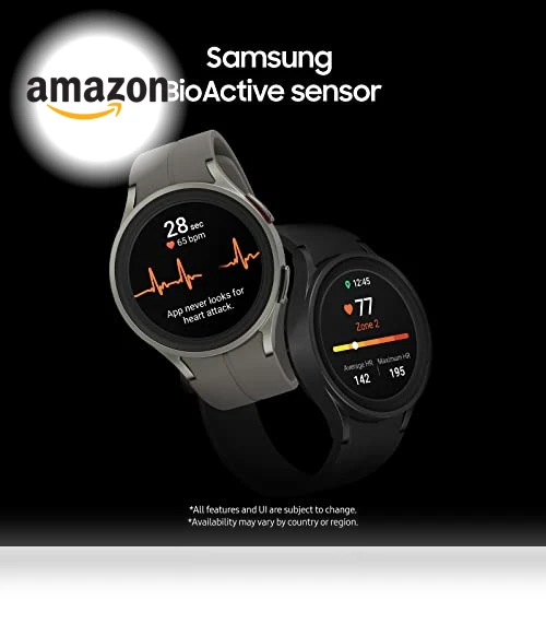 Galaxy Watch 5 Pro 45mm Bluetooth Smartwatch with Health Tracker — Smartwatches, Samsung