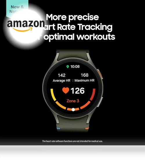 Galaxy Watch 7 40mm Bluetooth AI Smartwatch with Energy Score, Wellness Tips, Heart Rate Tracking — Smartwatches, Samsung