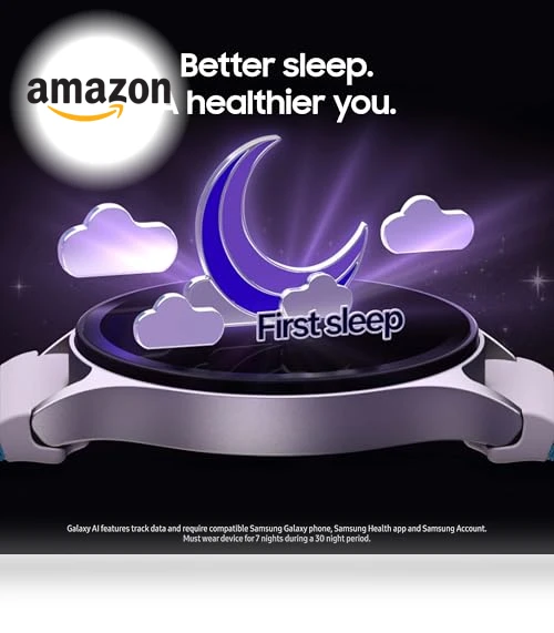 Galaxy Watch 7 40mm Bluetooth AI Smartwatch with Energy Score, Wellness Tips, Heart Rate Tracking — Smartwatches, Samsung