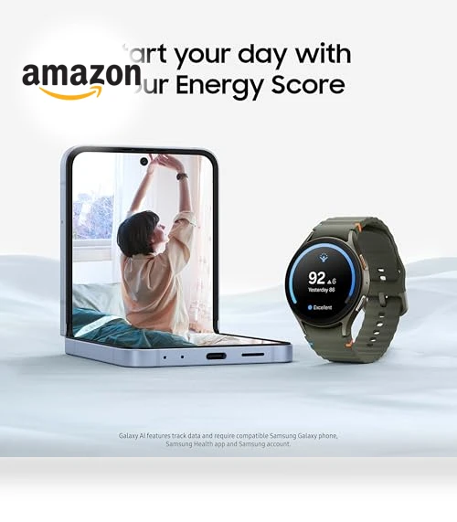 Galaxy Watch 7 40mm Bluetooth AI Smartwatch with Energy Score, Wellness Tips, Heart Rate Tracking — Smartwatches, Samsung