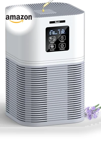 HEPA Air Purifier for Large Room up to 600 sq.ft with Fragrance Sponge — Electrostatic Air Purifiers, VEWIOR